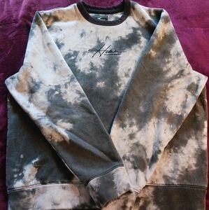 Hollister Mens Tie Dye Sweatshirt